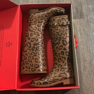 Leopard Hunter Boots